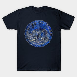 Blue Happy Homes T-Shirt